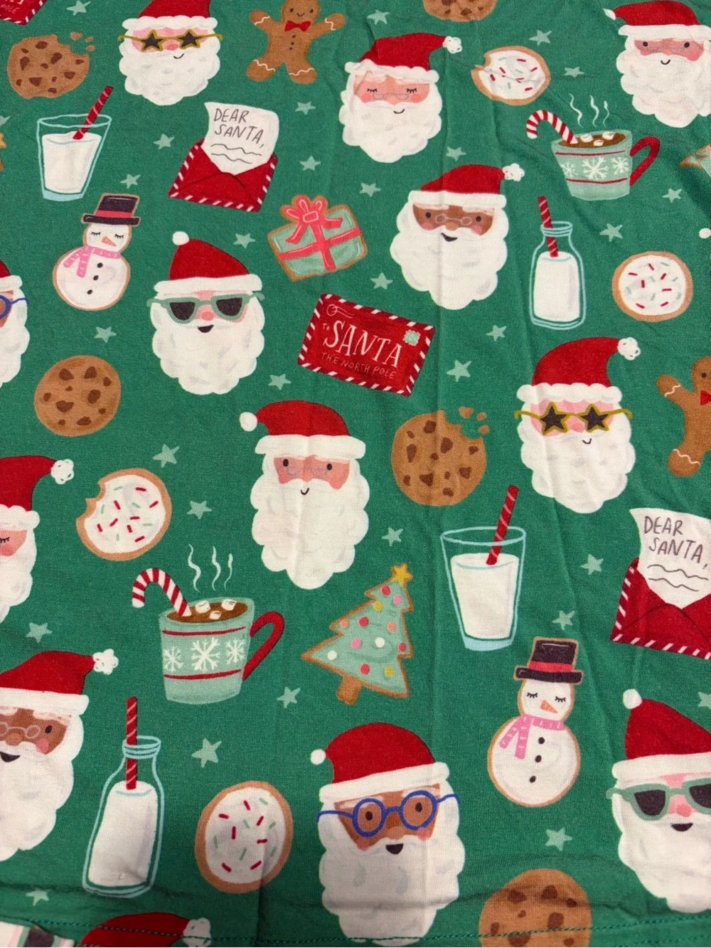 Little Sleepies Santa Bamboo Two-Piece Pajama Set - Size 16